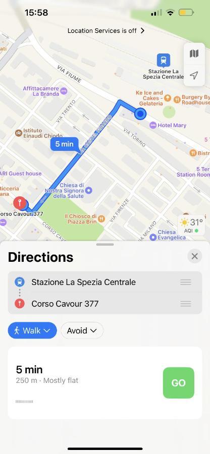 شقة Casa Di Esti لا سبيتسْيا المظهر الخارجي الصورة